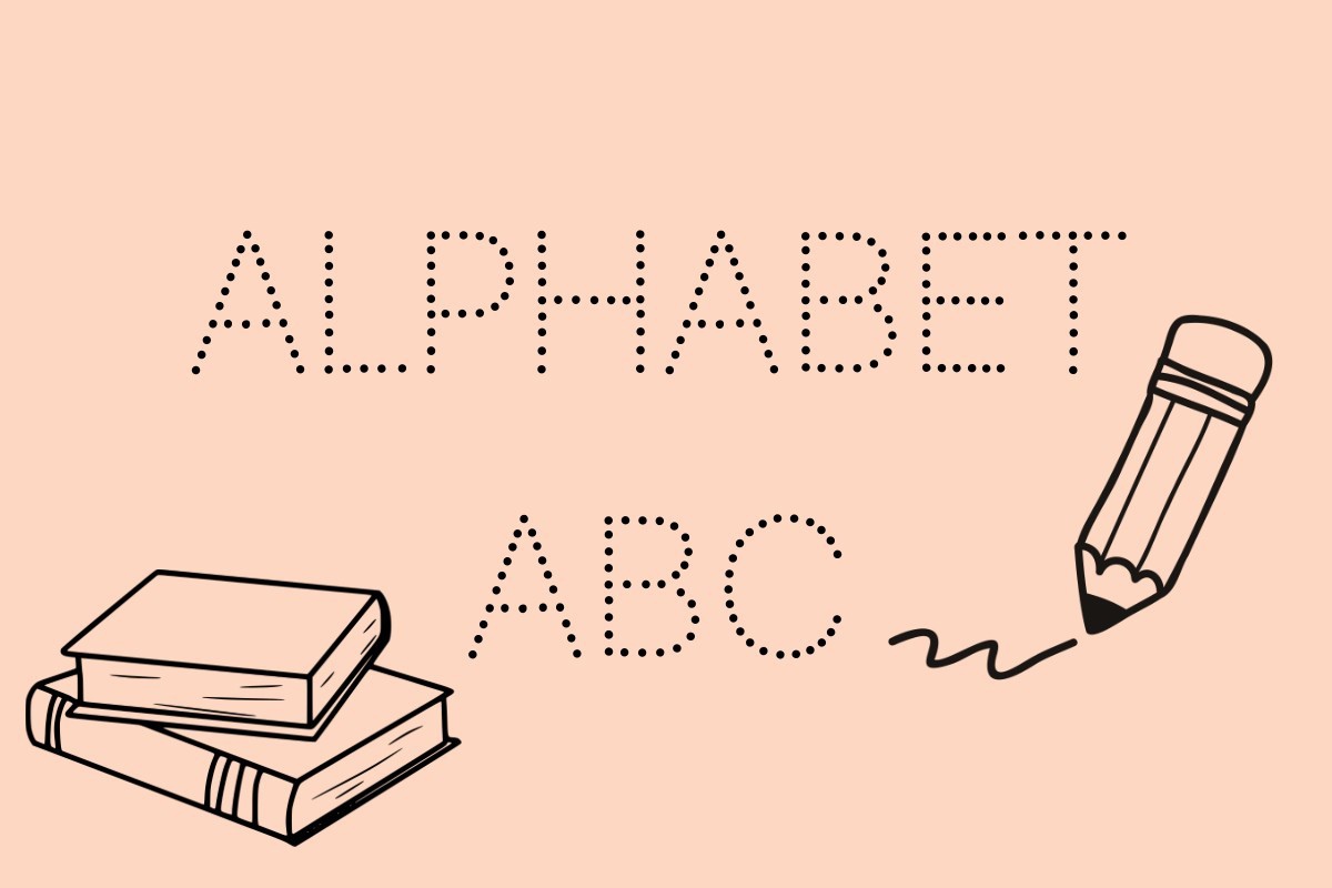 Schriftart Alphabet ABC