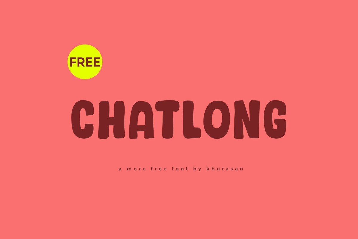 Schriftart Chatlong