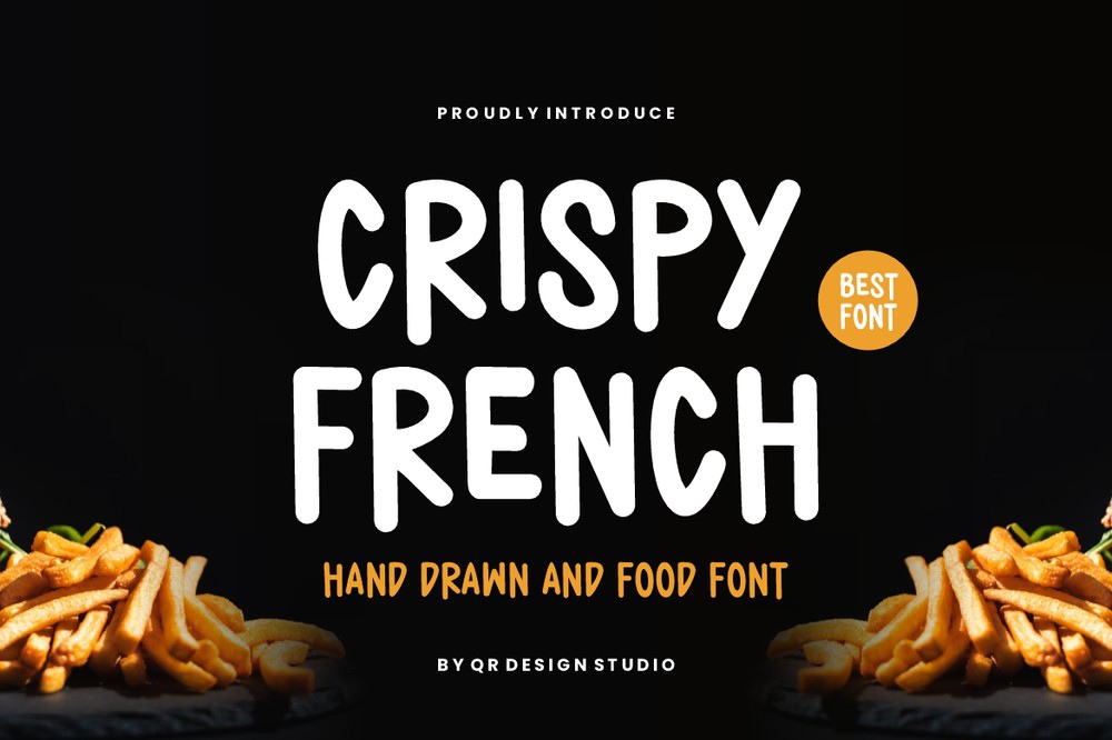 Schriftart Crispy French