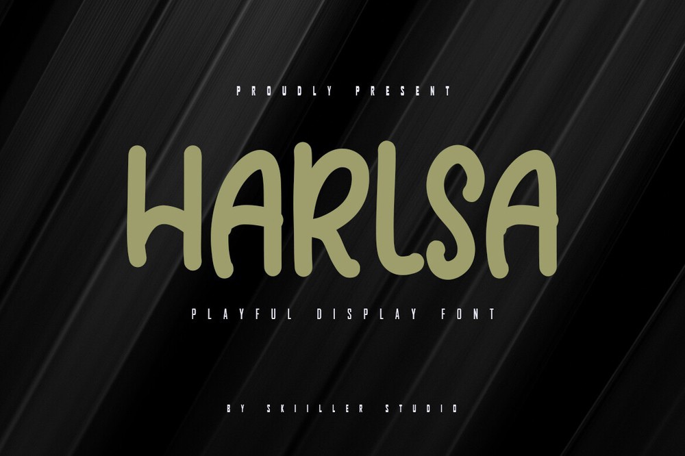 Schriftart Harlsa