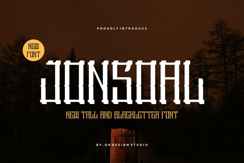 Schriftart Jonsoal