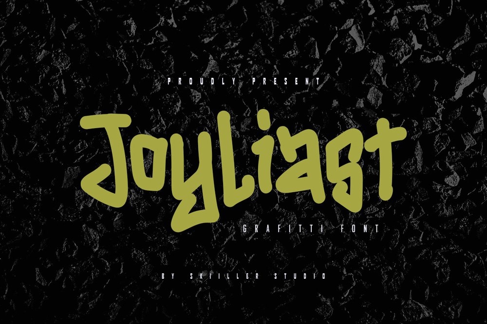 Schriftart Joyliast