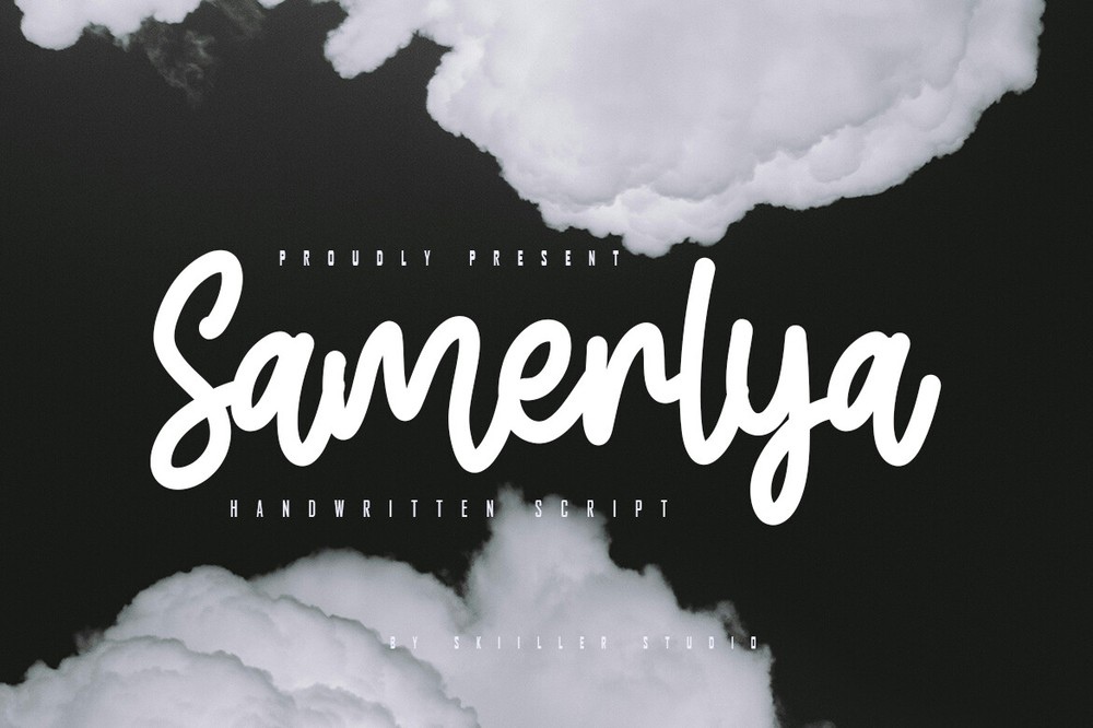 Schriftart Samerlya