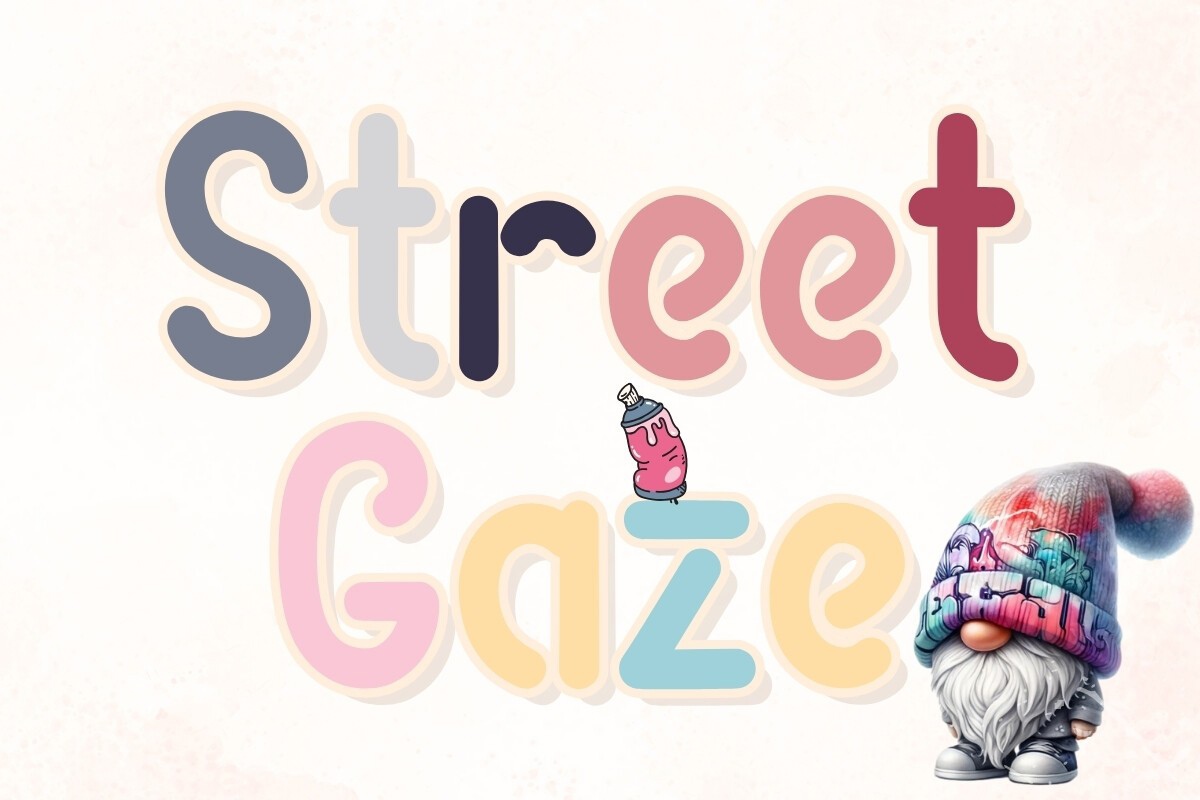 Schriftart Street Gaze