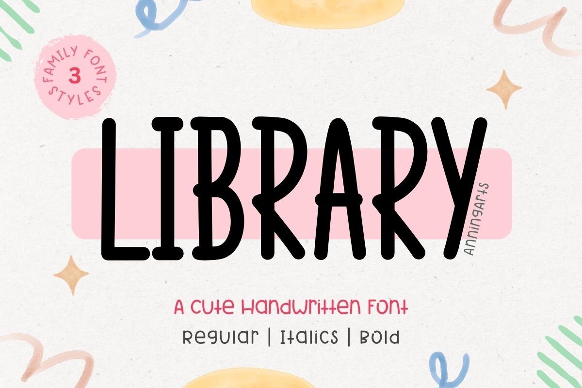 Schriftart Library