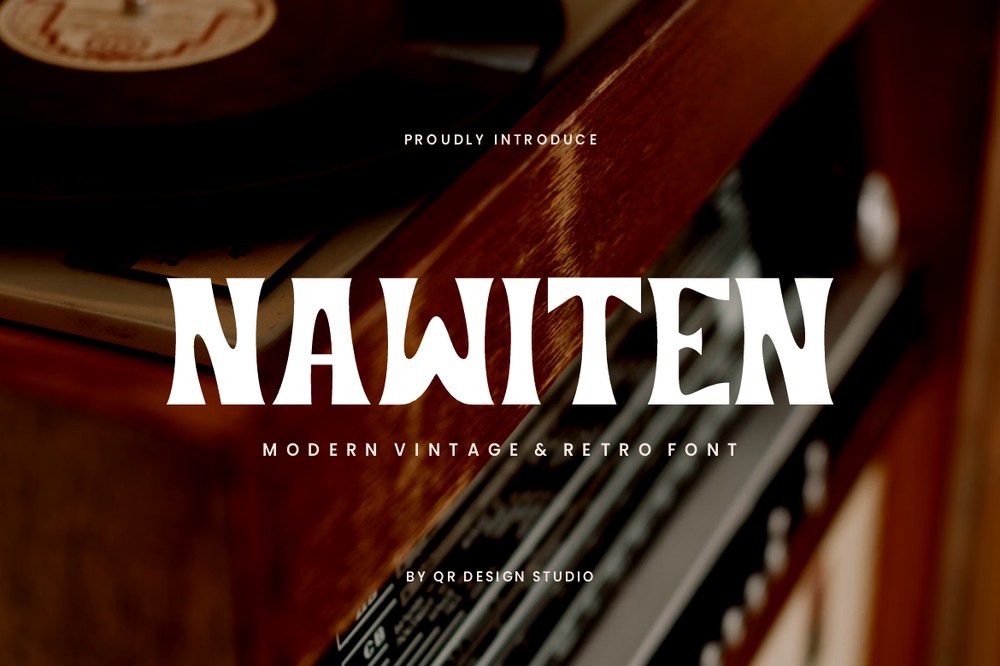 Schriftart Nawiten