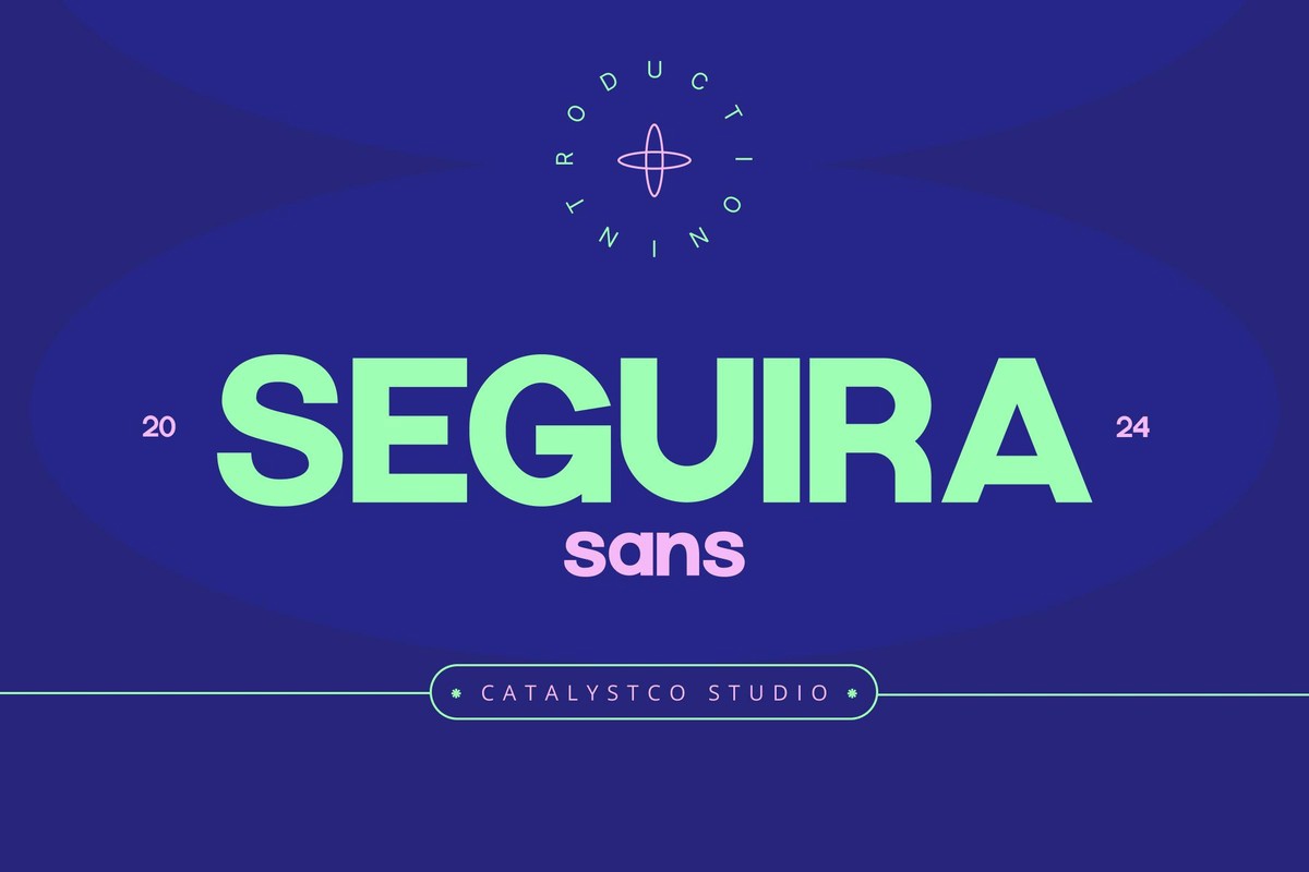 Schriftart Seguira Sans