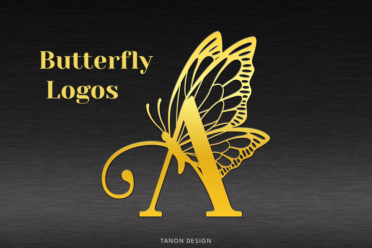 Schriftart Butterfly Logos