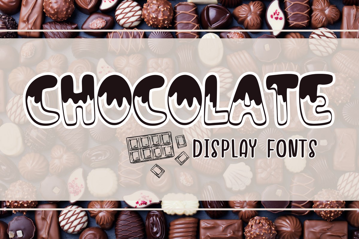 Schriftart Chocolate