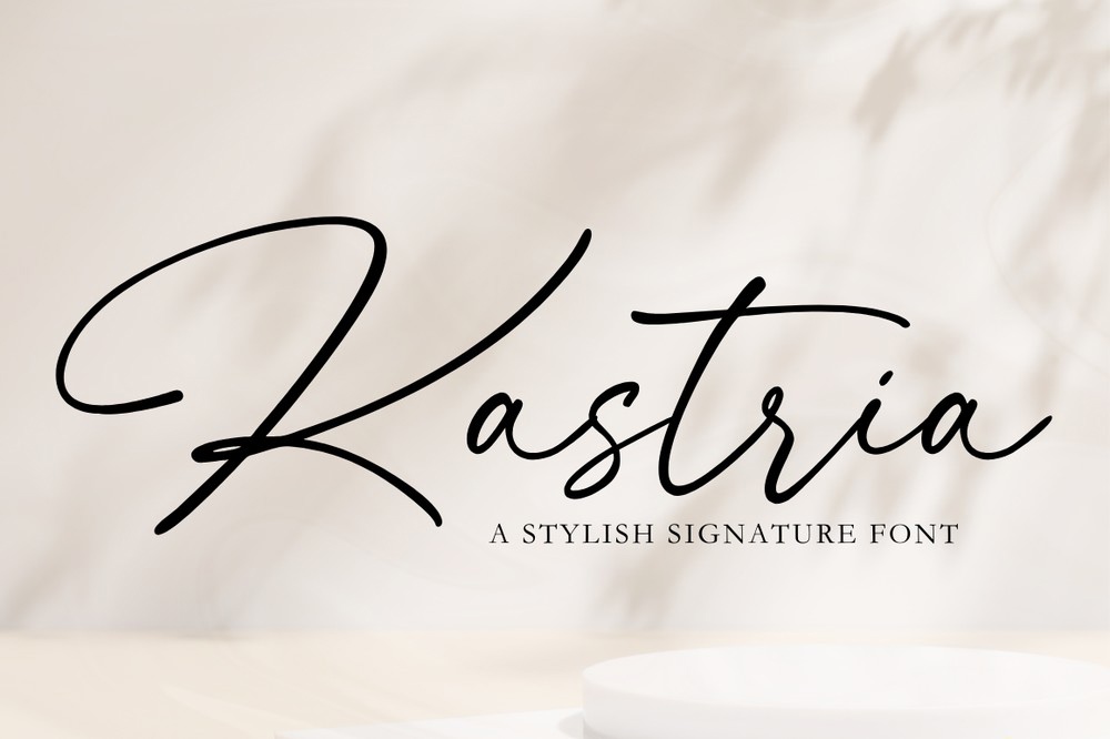 Schriftart Kastria