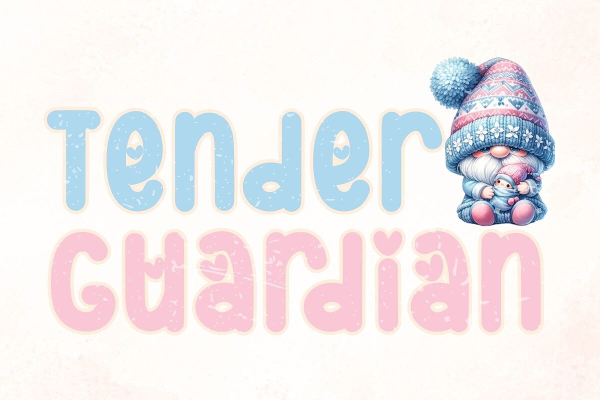 Schriftart Tender Guardian