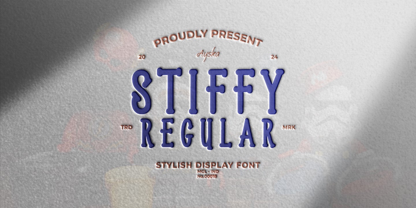 Schriftart Stiffy