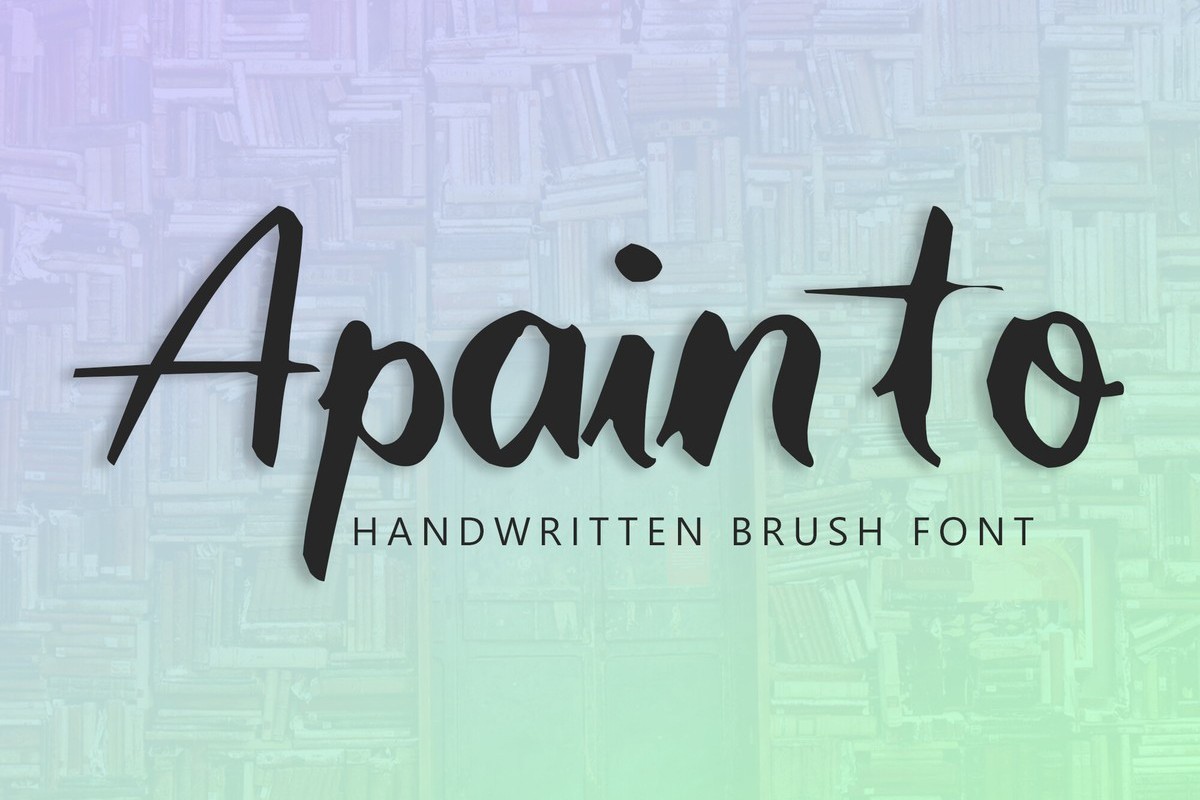 Schriftart Apainto