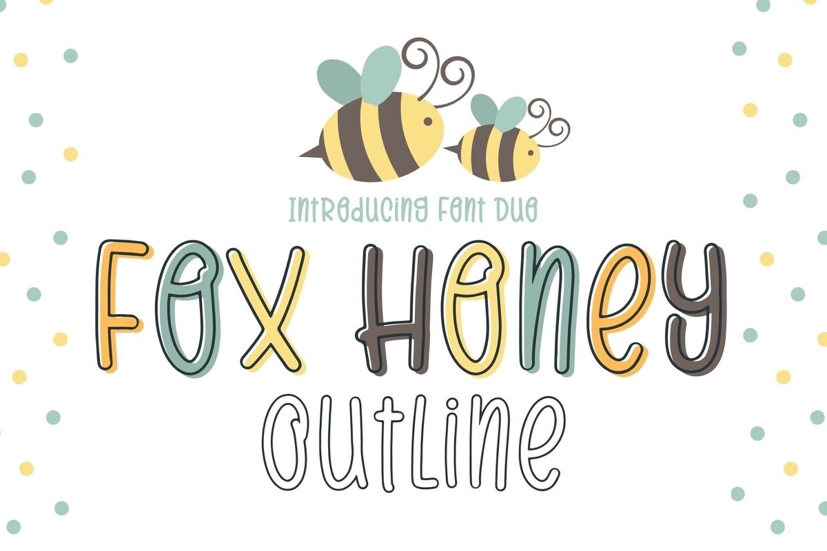 Schriftart Fox Honey