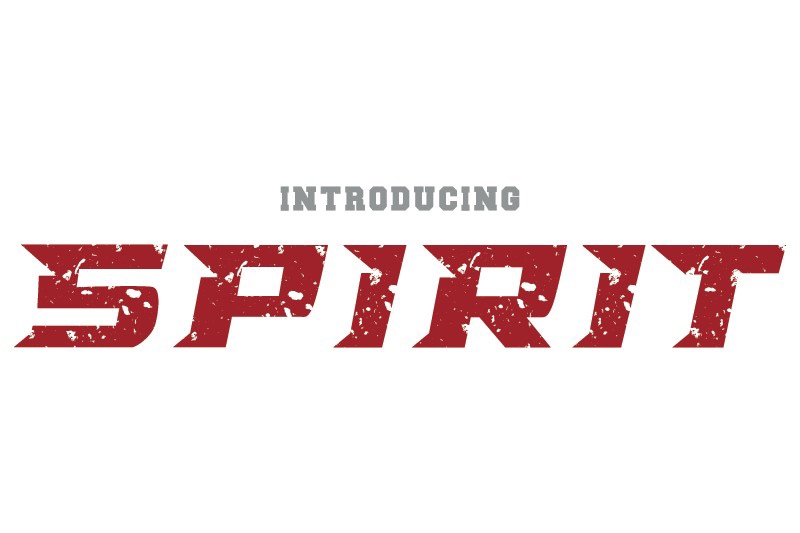 Schriftart Spirit