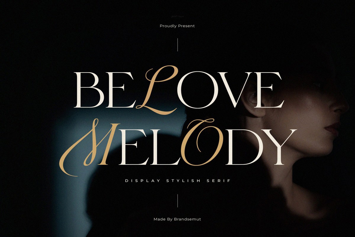 Schriftart Belove Melody