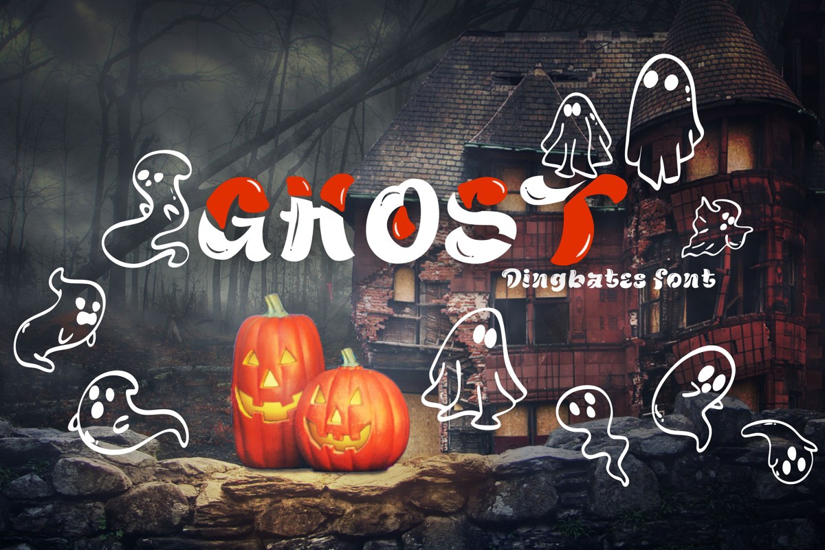 Schriftart Ghost