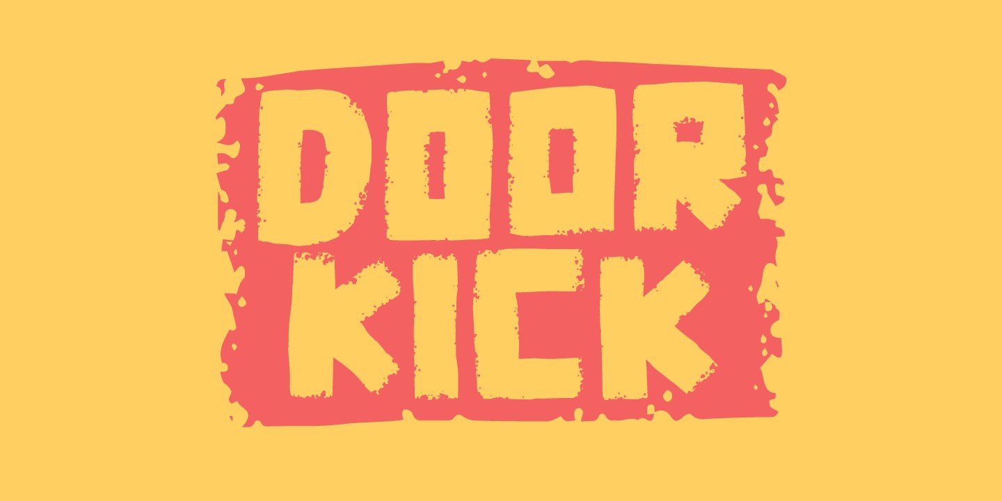 Schriftart Doorkick