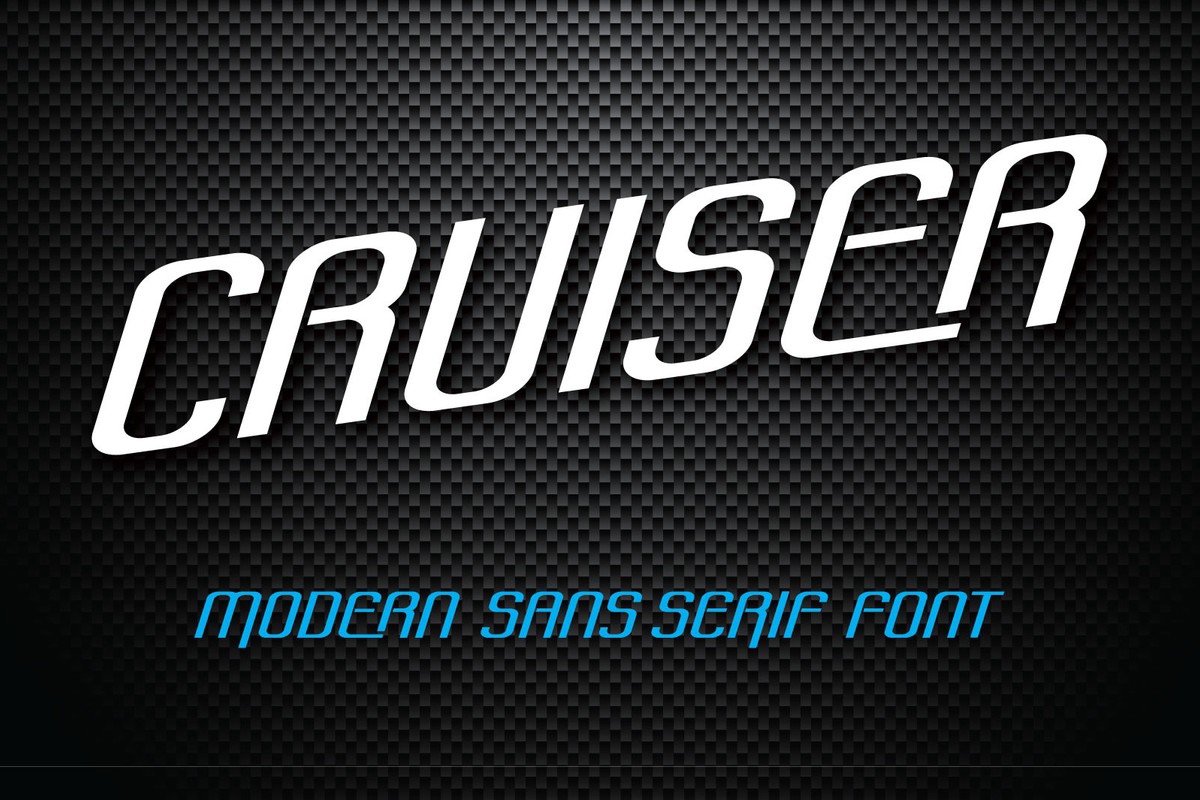 Schriftart Cruiser