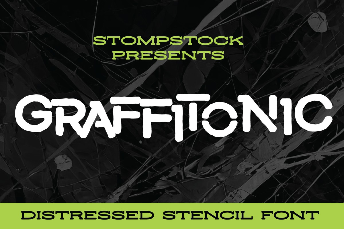 Schriftart Graffitonic