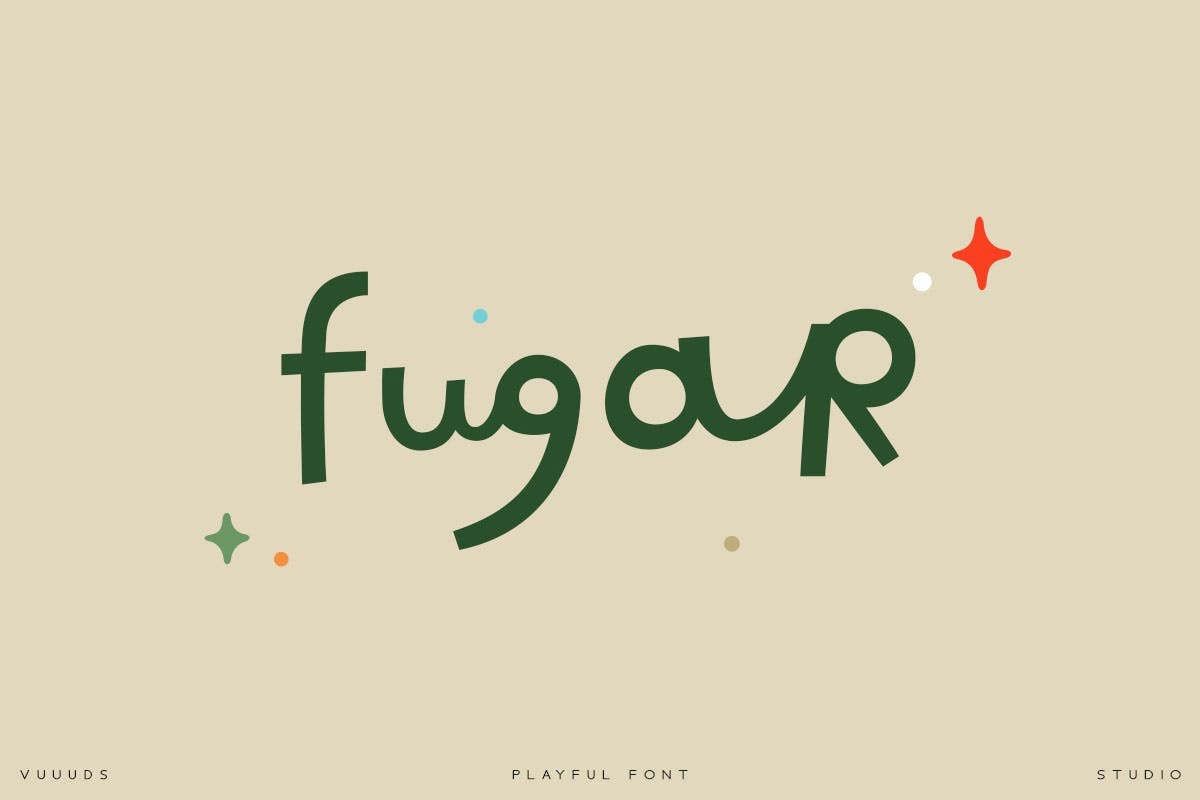 Schriftart Fugar