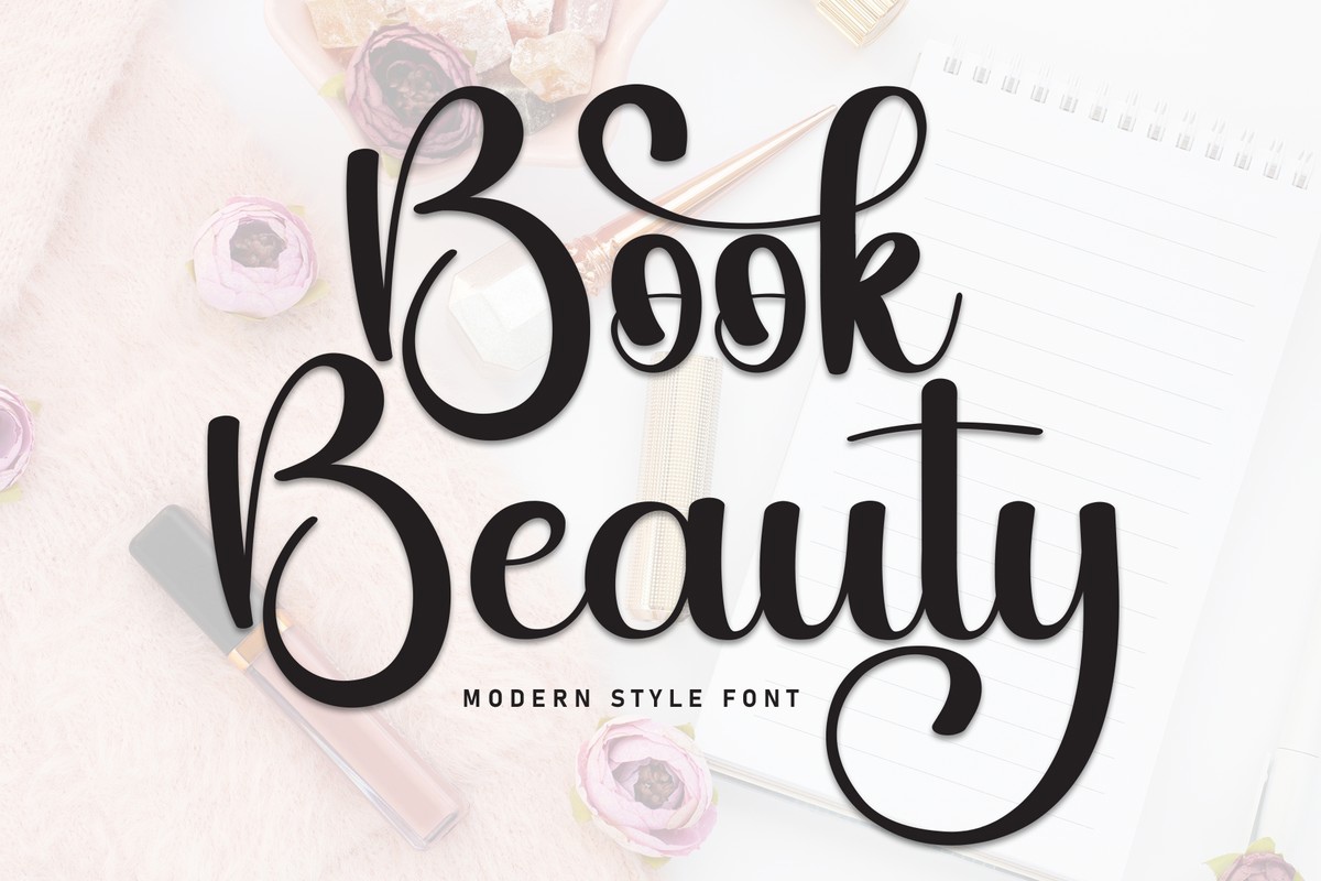 Schriftart Book Beauty