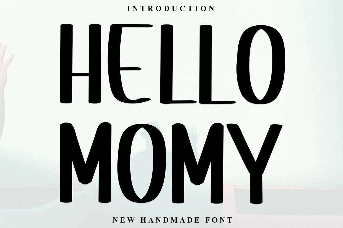 Schriftart Hello Momy