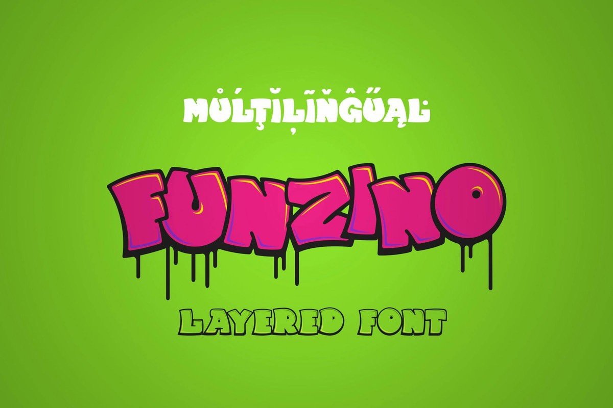 Schriftart Funzino