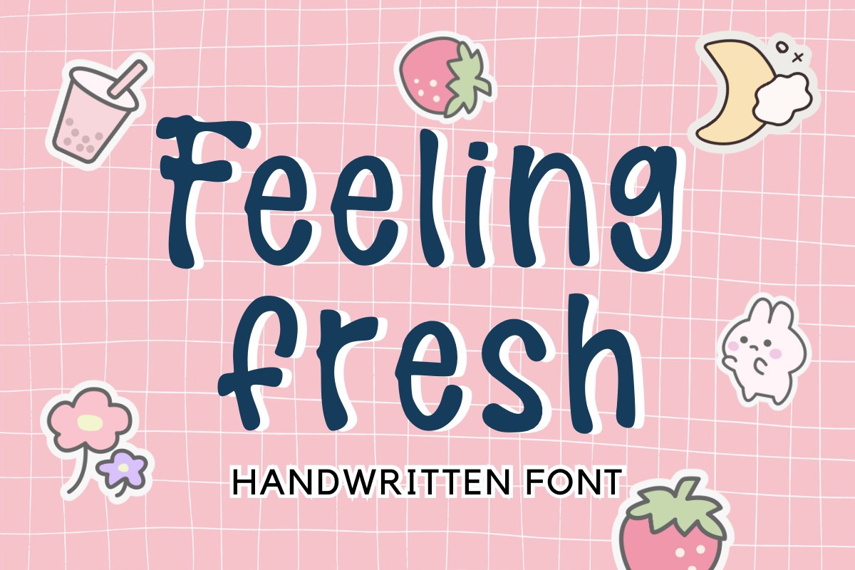 Schriftart Feeling Fresh