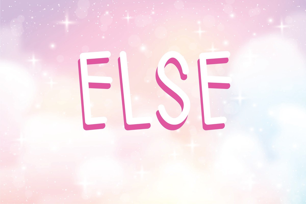 Schriftart Else