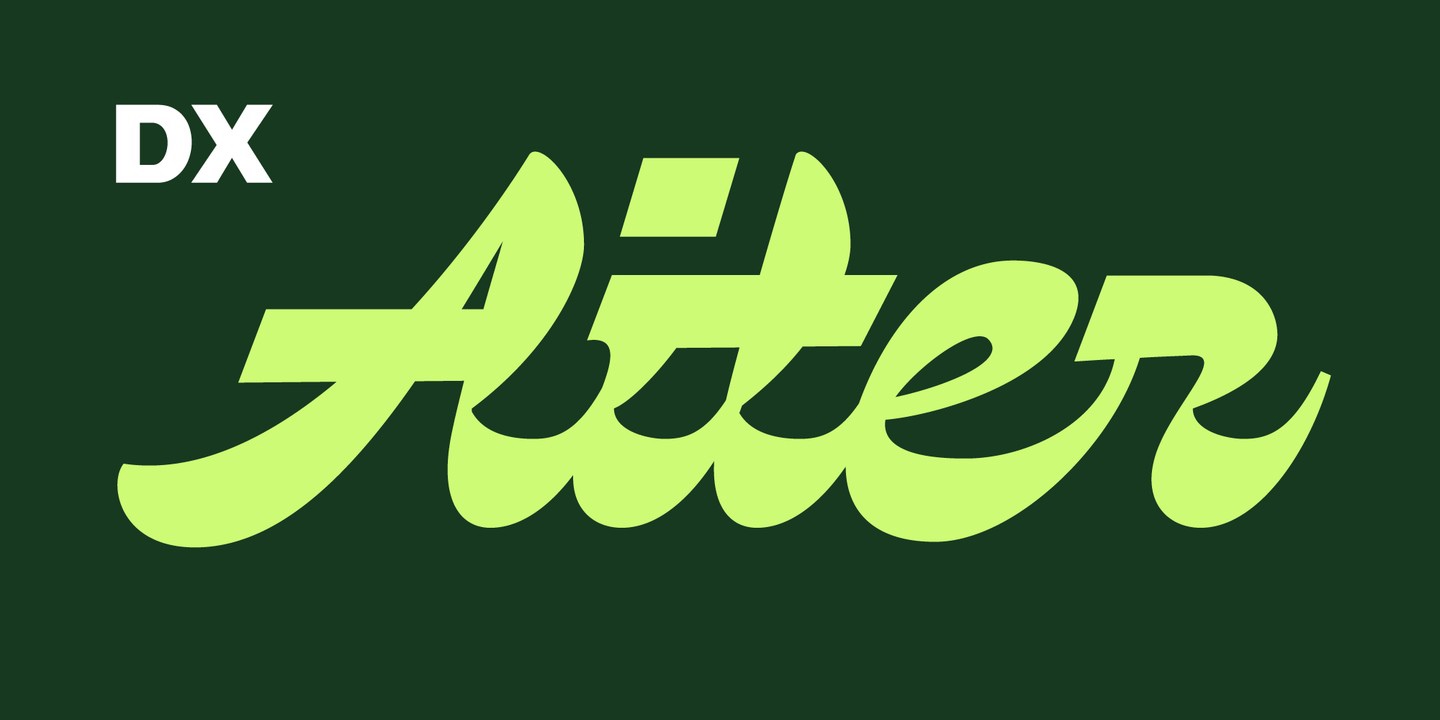 Schriftart Dx Aiter