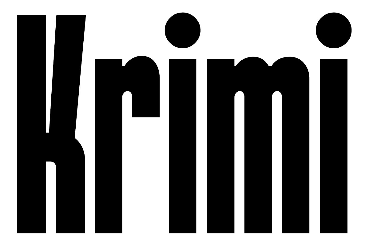 Schriftart Krimi