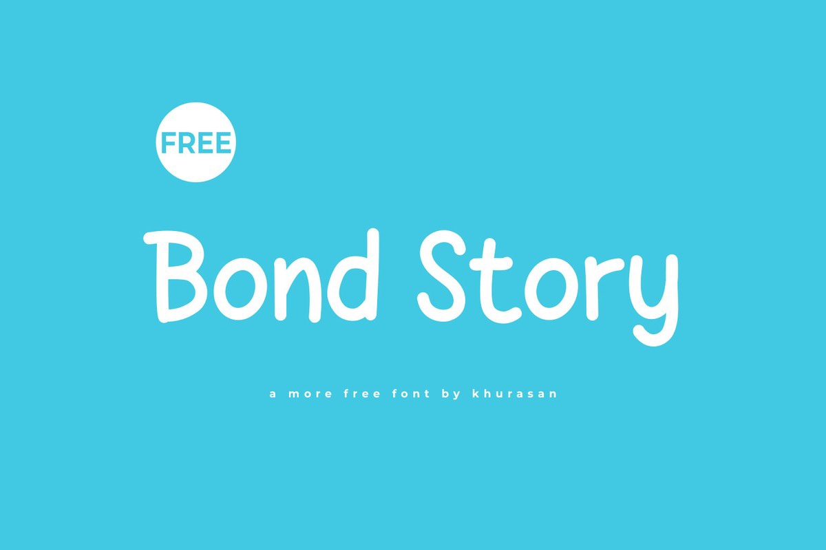 Schriftart Bond Story