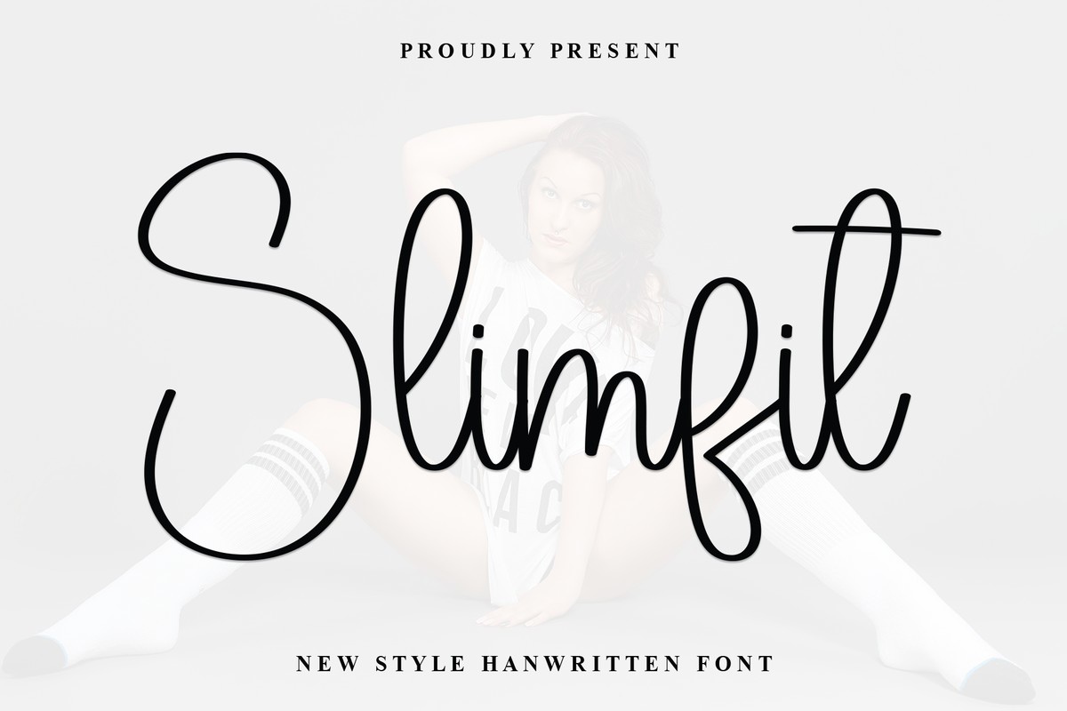 Schriftart Slimfit