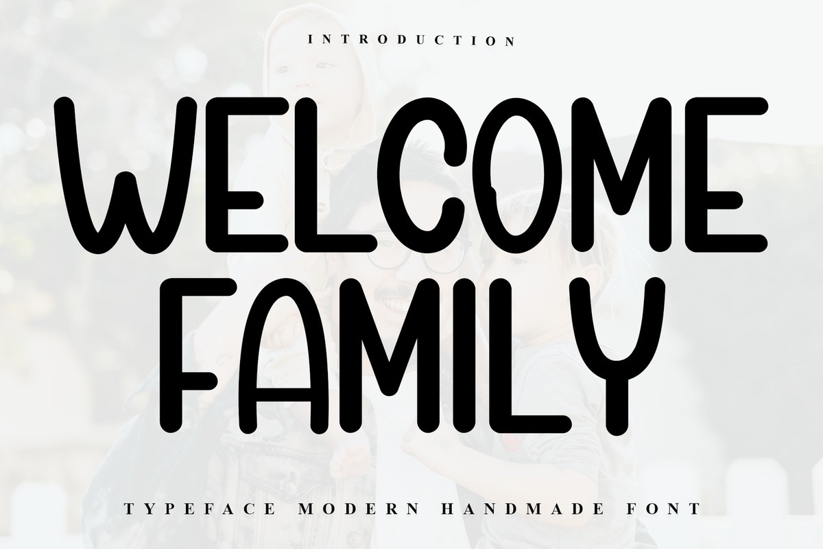 Schriftart Welcom Family