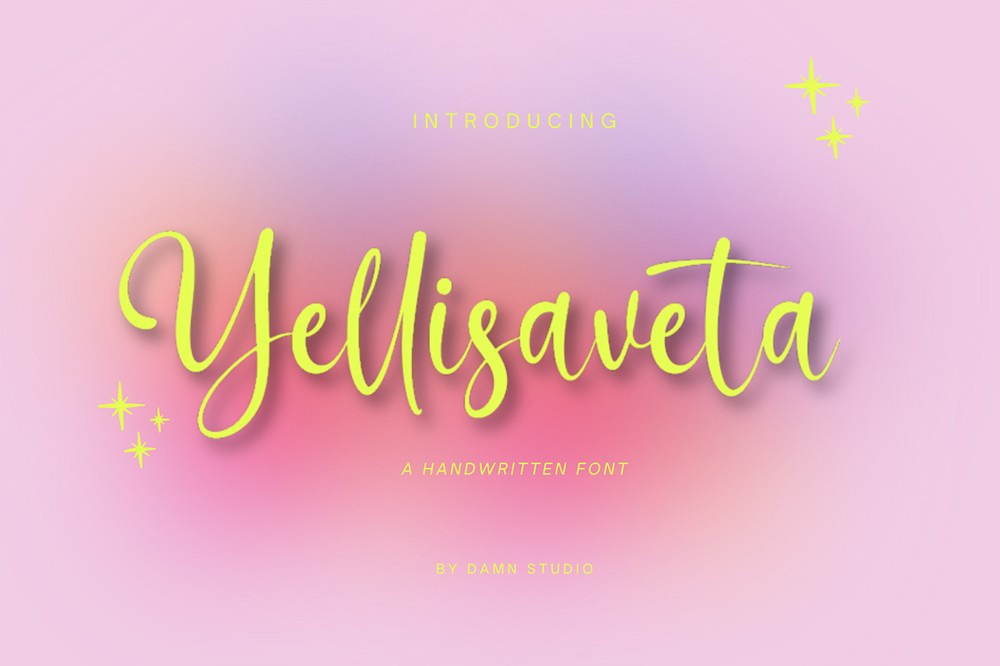 Schriftart Yellisaveta