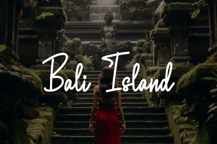 Schriftart Bali Island