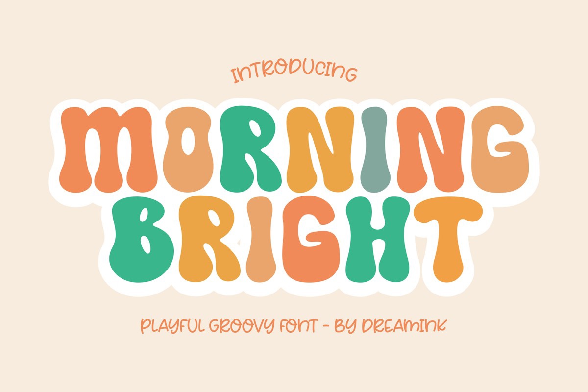 Schriftart Morning Bright