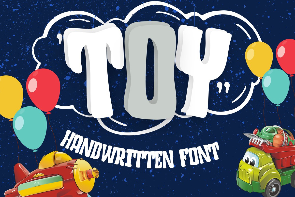 Schriftart Toy