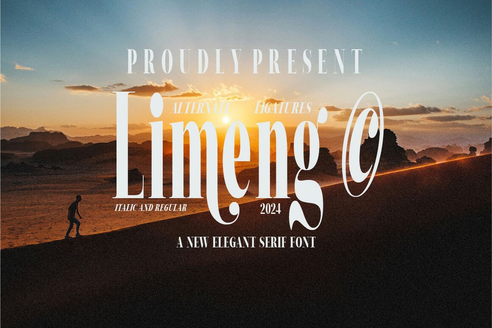 Schriftart Limeng