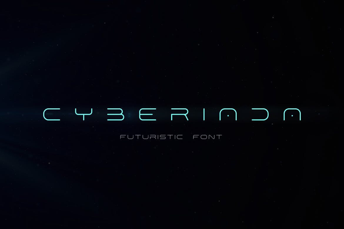 Schriftart Cyberiada Light