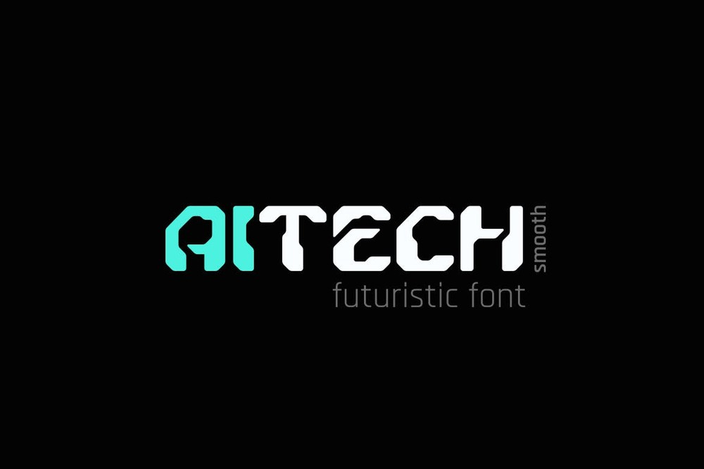 Schriftart aiTech Smooth