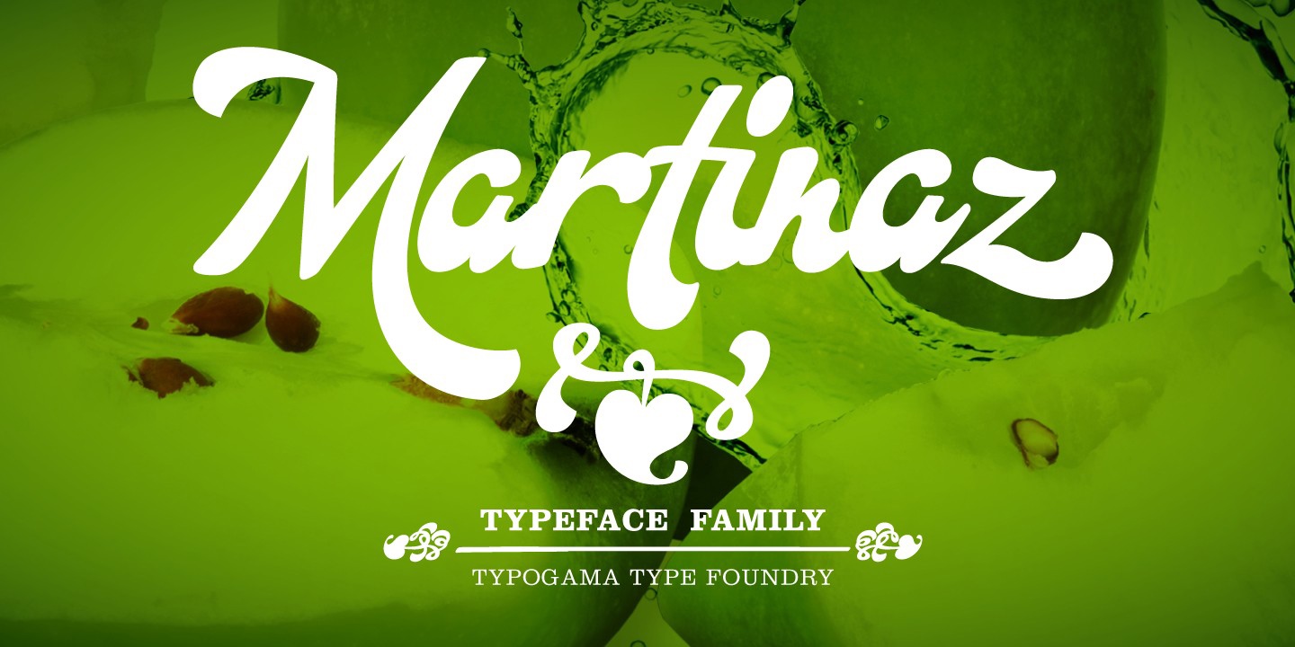 Schriftart Martinaz