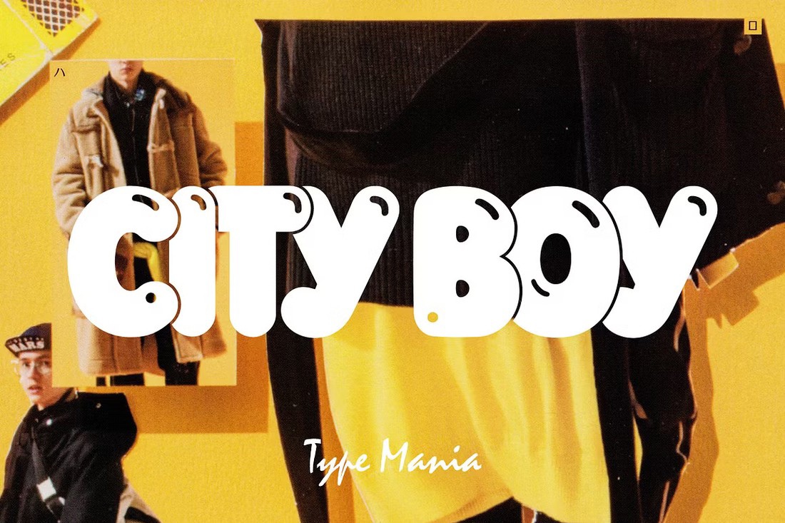 Schriftart City Boy TM