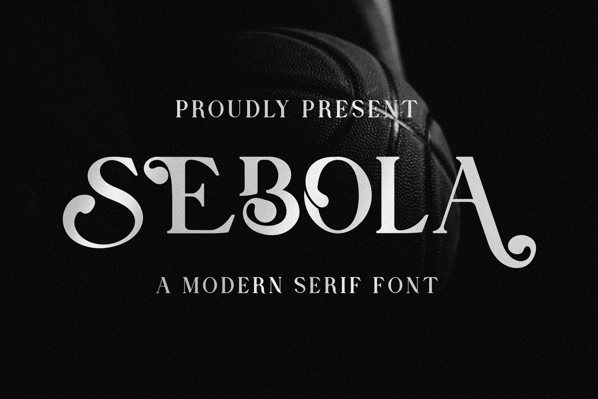 Schriftart Sebola