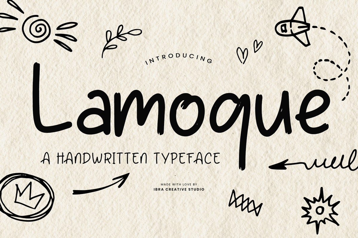 Schriftart Lamoque