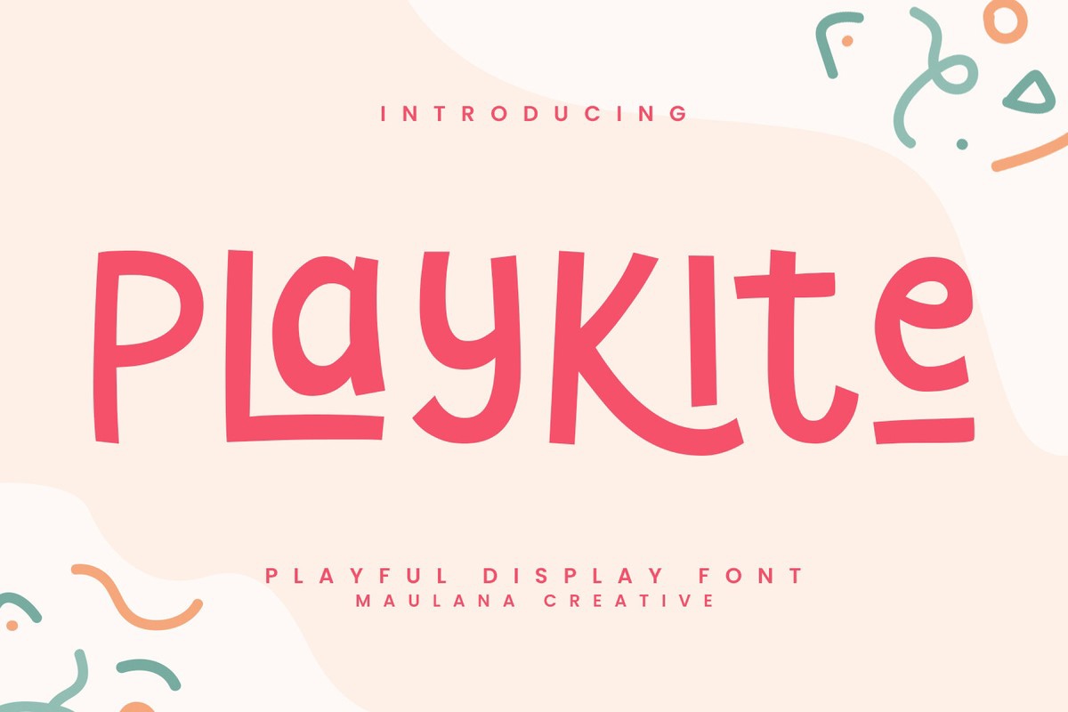 Schriftart Playkite