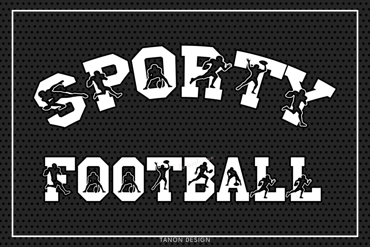 Schriftart Sporty Football