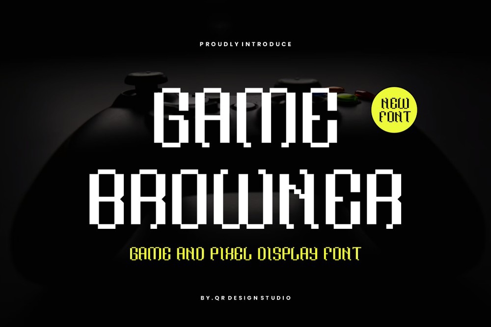 Schriftart Game Browner