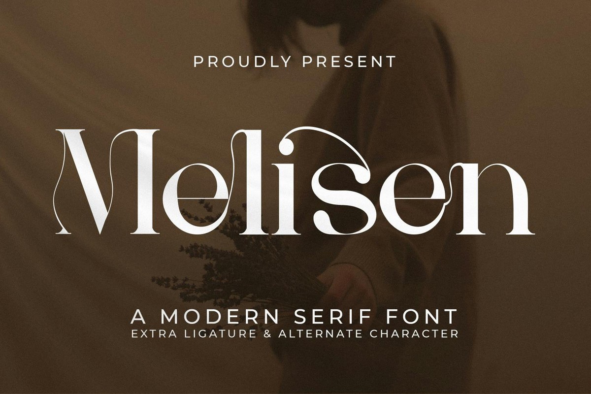 Schriftart Melisen